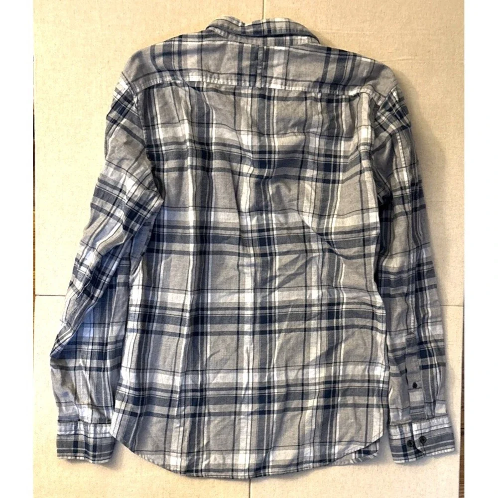 Banana Republic Men's Flannel Medium Long Sleeve Shirt